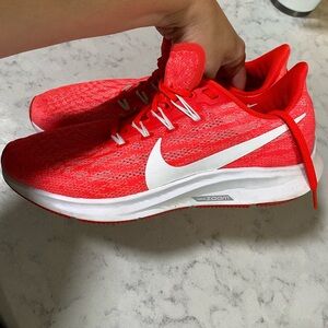 Size 8 | Nike Air Zoom Pegasus 36 Laser Crimson White AQ2210-601 WOMEN’S